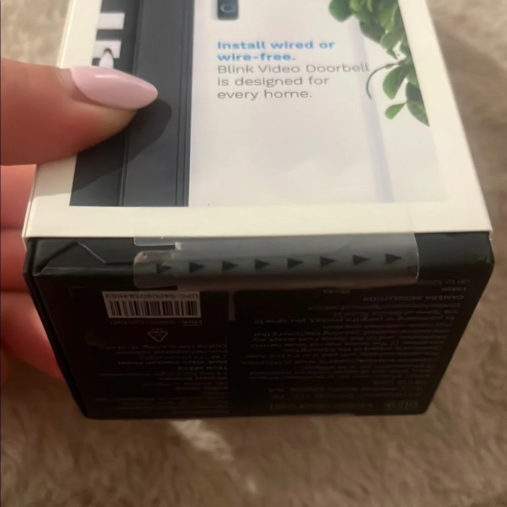 Blink Black Smart Video Doorbell